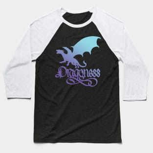 Dragoness Fade Baseball T-Shirt